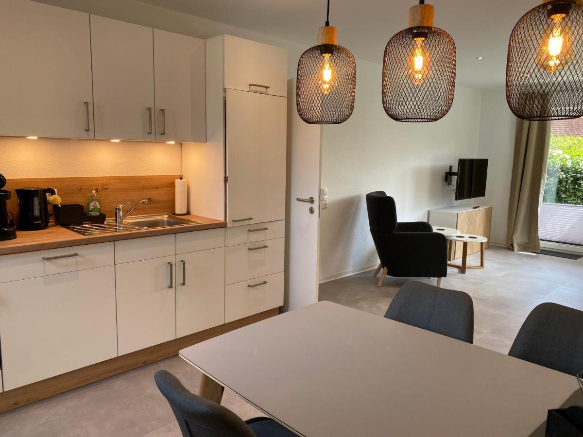 Ferienwohnung Seestern - Haus Seeschwalbe Schillig Exterior foto